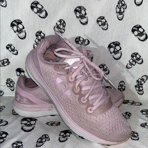 Under Armour Women's Light Pink “Charged” Athletic Shoes